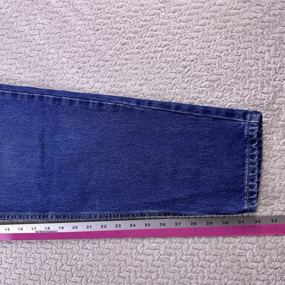 VTG Levi's Womens Tapered Leg 550 Jeans Relaxed Fit 1999 High Rise Size 16W L‎ - Picture 11 of 16